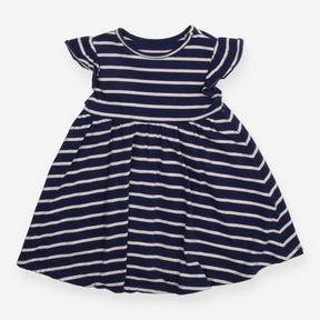 Blue Striped Dress