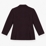 Blazer Rust Navy Check Tailored