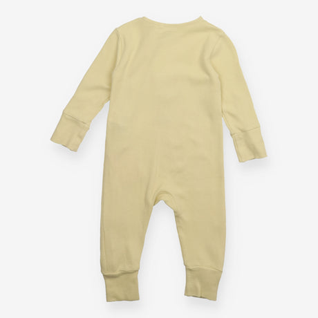 Sleepsuit yellow zip ''lead the way''