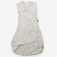Purflo Baby Swaddle to Sleep White Spotted