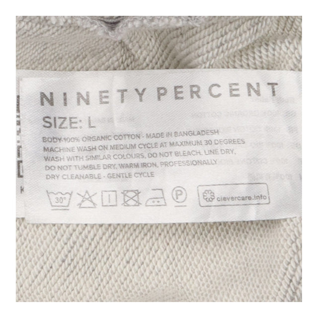 Grey Organic Cotton Sweat Shorts
