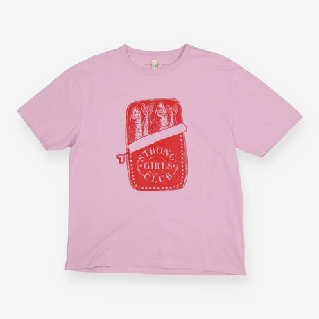 Muthahood Strong Girls Club Sardine T-shirt