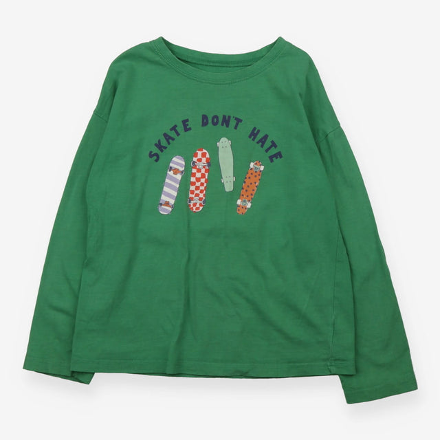Green Long Sleeve T Shirt Skateboards