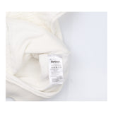 Cream Cable Textured Zip Up Bomber Sweatshirt with