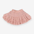 Skirt Pink Tulle Layered - Rose Gold Hearts