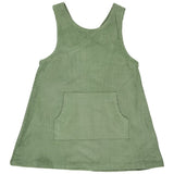 Artist Dress Green Cord