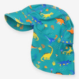 Green Dinosaurs Swim Hat