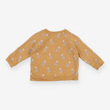 Sweatshirt Jersey mustard Giraffe Print