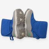 Snow boots blue and grey