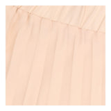 Skirt Light Peach Pleated Midi Chiffon