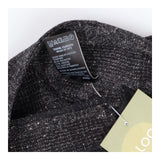 Grey Tweed Straight Leg Trousers