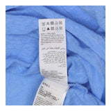100% Linen Twist T-shirt Short Sleeve, Blue