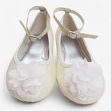 Cream Sequin Mary Janes 
