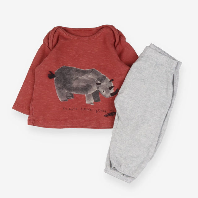 Pyjamas jersey Please look after Rhino
