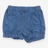 Blue Shorts with Pockets