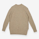 Sweater cream ribbed marl