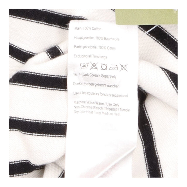 Cream & Navy Striped Harbour Breton Top