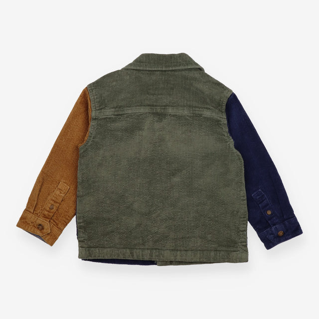 Cord Shirt Long Sleeve Khaki, Navy and Mustard