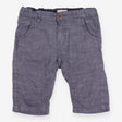 Shorts blue herringbone