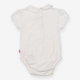 White Collared Bodysuit