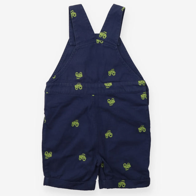 Dungarees Navy with Tractor Appliques