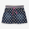 Blue Denim Polka Dot Skirt 