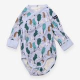 Bodysuit Wrapped Blue in The Wood