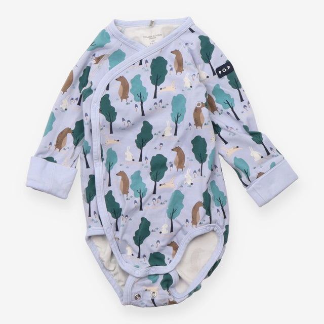 Bodysuit Wrapped Blue in The Wood