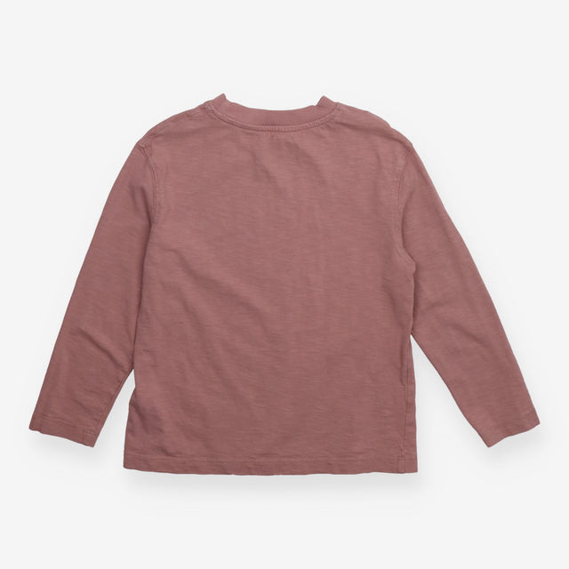 T-shirt long sleeve dusty pink