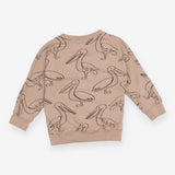 Sweatshirt beige pelicans