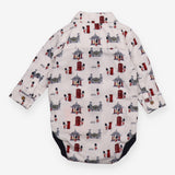Shirt Bodysuit White London Scenes