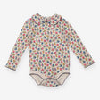 Cream Floral Bodysuits