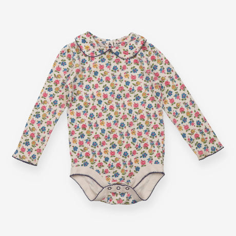 Cream Floral Bodysuits