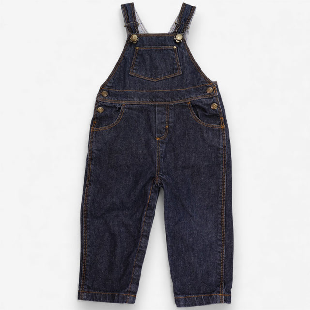Dungarees Blue Denim with Star Lining