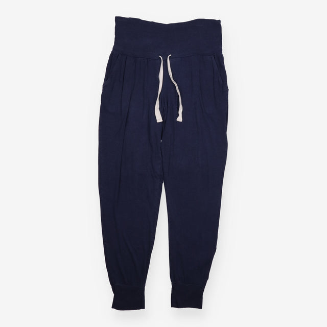 Joggers Navy Maternity Over Bump Jersey Drawstring
