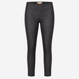 Leggings Black Slim Leg Wide Waistband