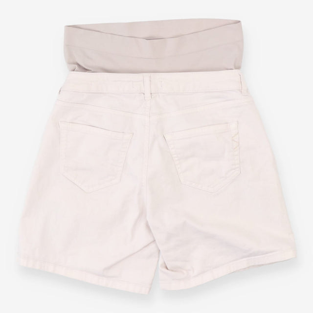 Maternity Denim Shorts - Stone