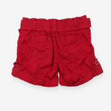 Shorts pink pockets turn ups