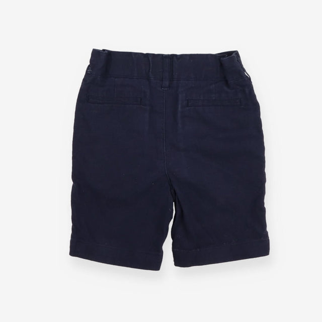Shorts Heirloom navy blue linen formal