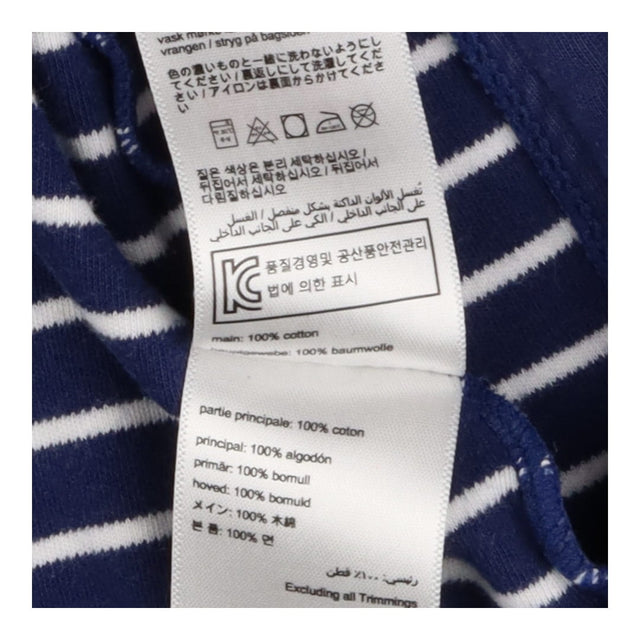 Sleepsuit Navy Stripe Colourful Dinosaur