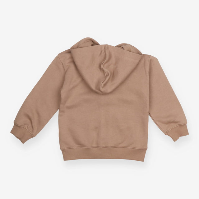 Brown Zip Hoodie
