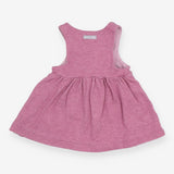Pinafore jersey pink marl