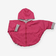 Weekend à la Mer Baby Pink Fleece Lined Raincape