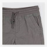 Trousers grey pull on drawstring