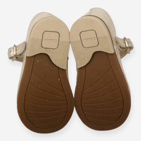 Shoes gold mary janes