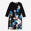 Phase Eight Black Blue White Floral Placement Jers