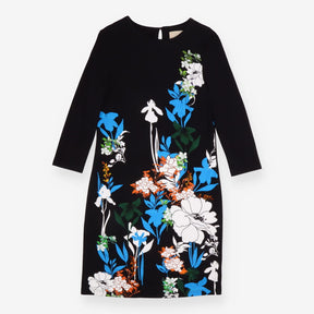 Phase Eight Black Blue White Floral Placement Jers