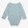 Bodysuit long sleeve blue