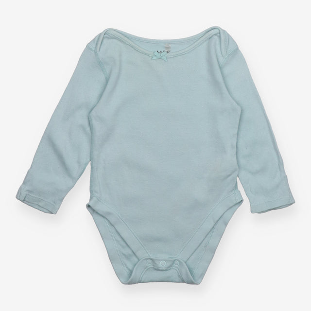 Bodysuit long sleeve blue