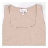 Yoga Vest top Oatmeal Modal and Elastane